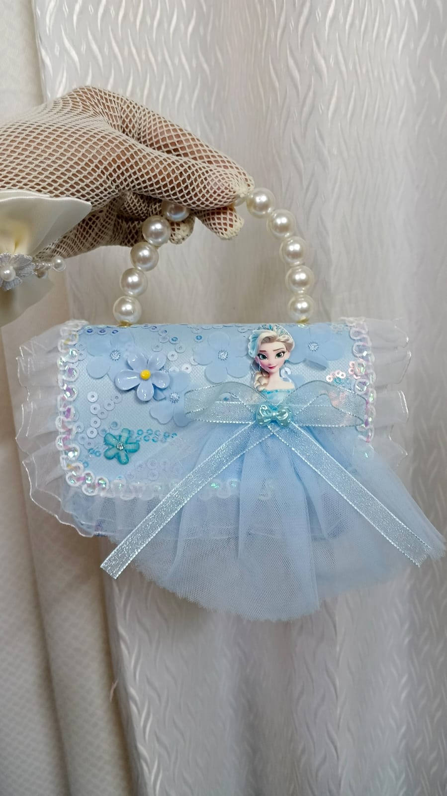 Elsa doll bag