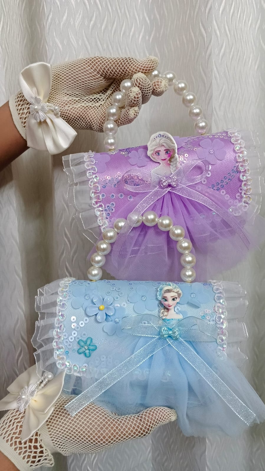 Elsa doll bag