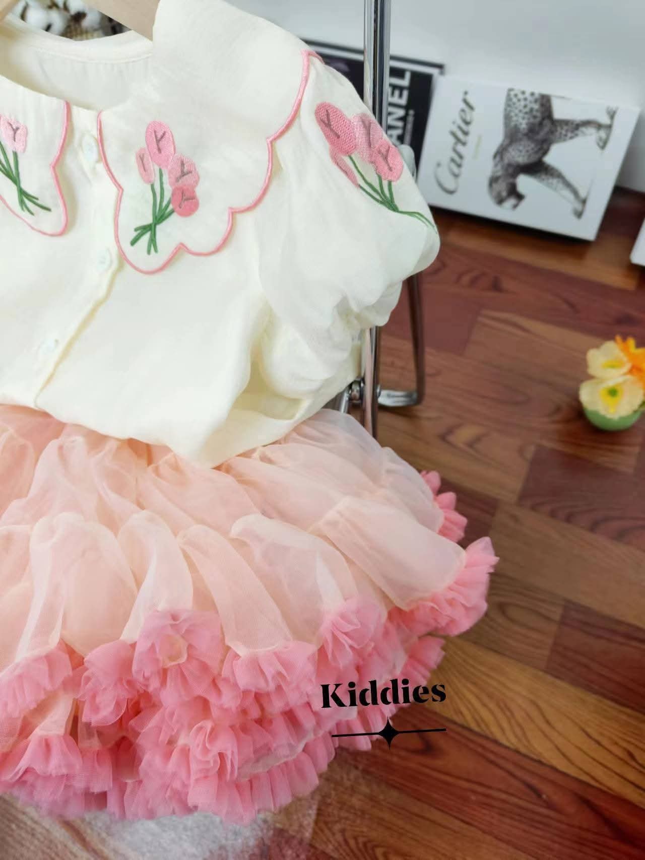 super cute tutu skirt set