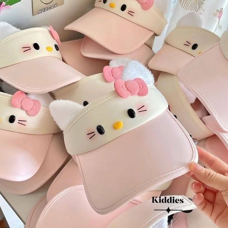 Hello kitty sunshade cap