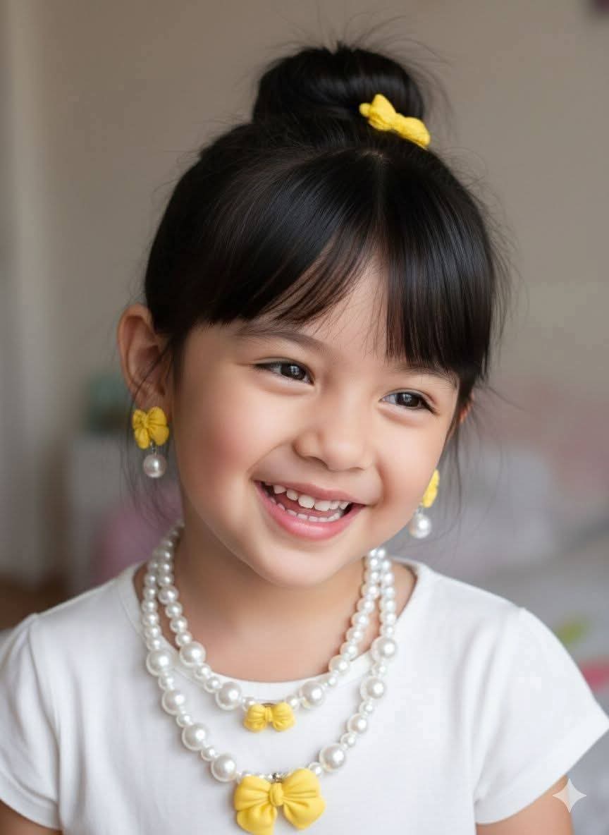 Bow Necklace Set
