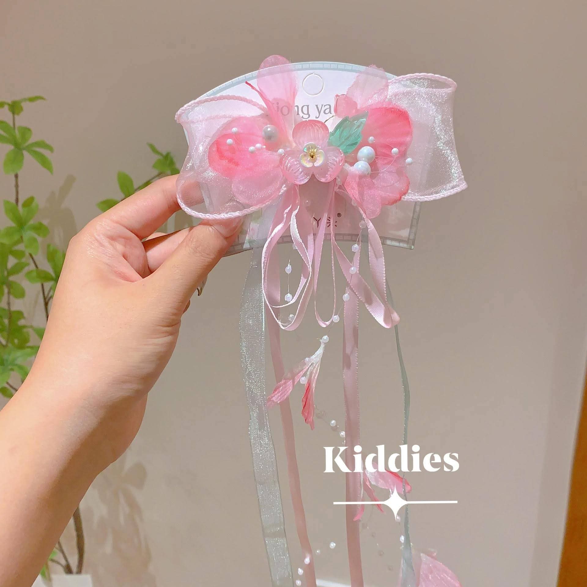 Fairy Bow flower clip