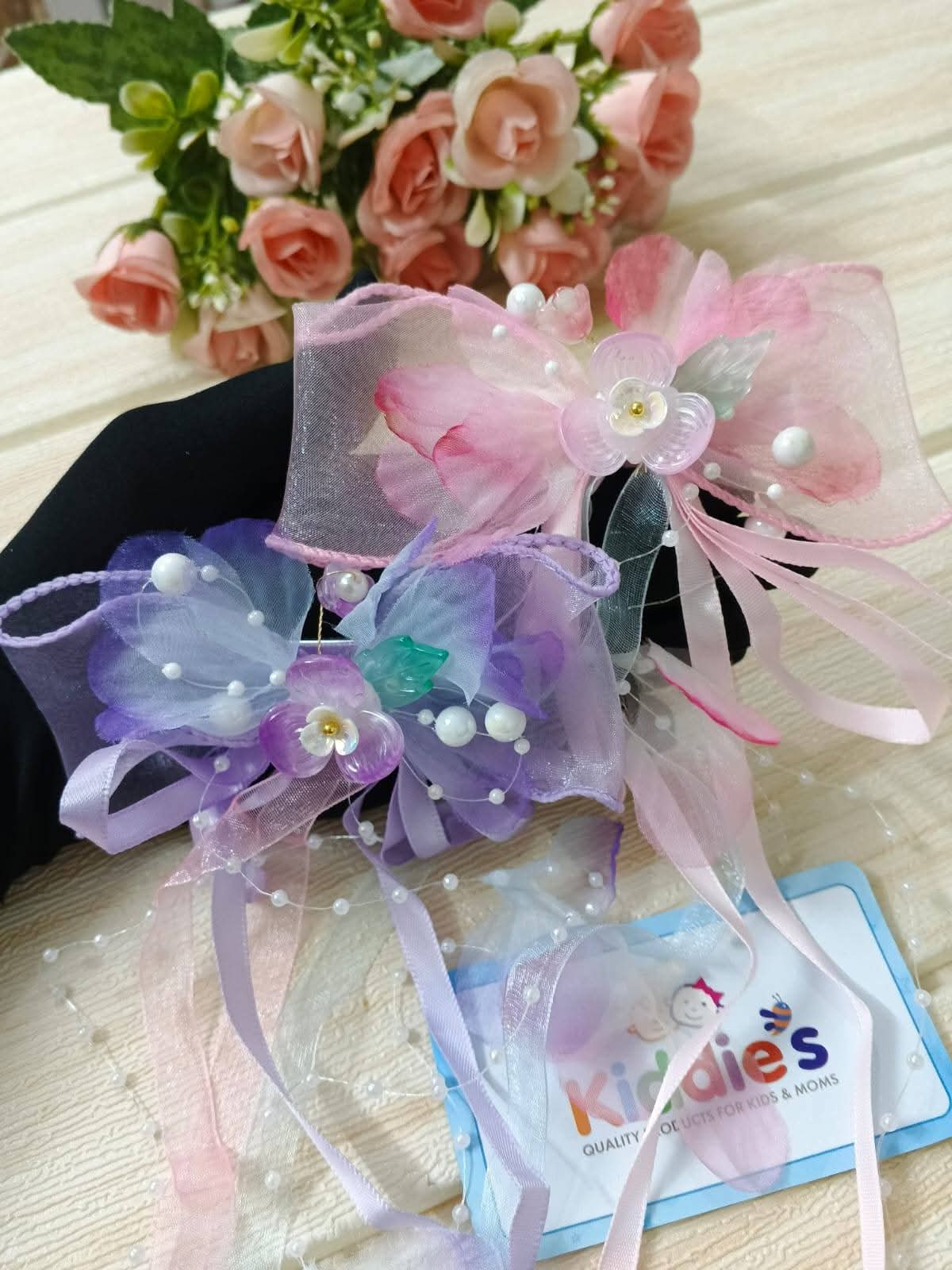Fairy Bow flower clip