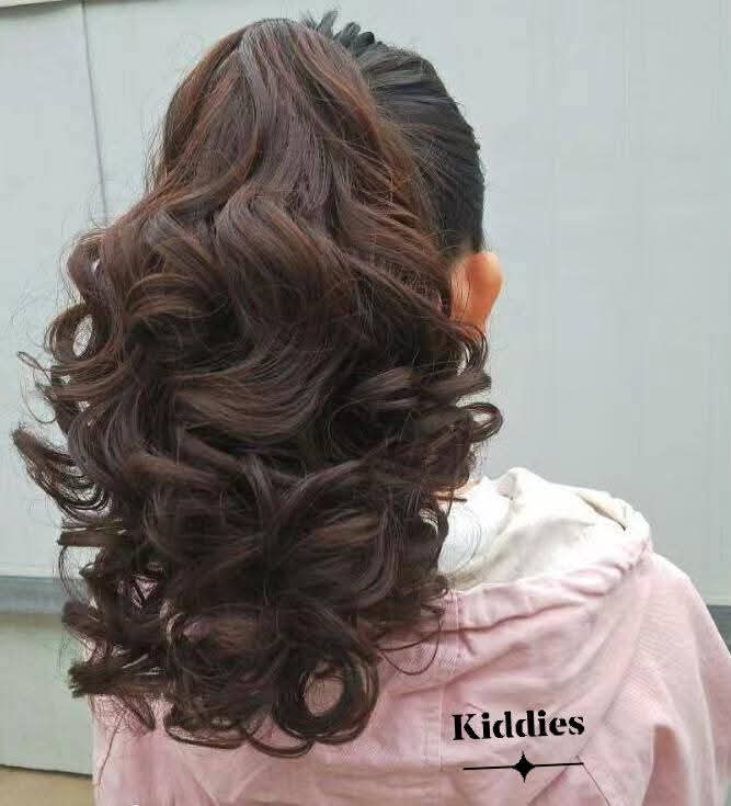 Curly Rolled Hair