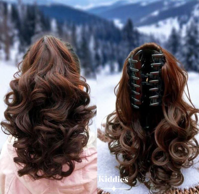 Curly Rolled Hair