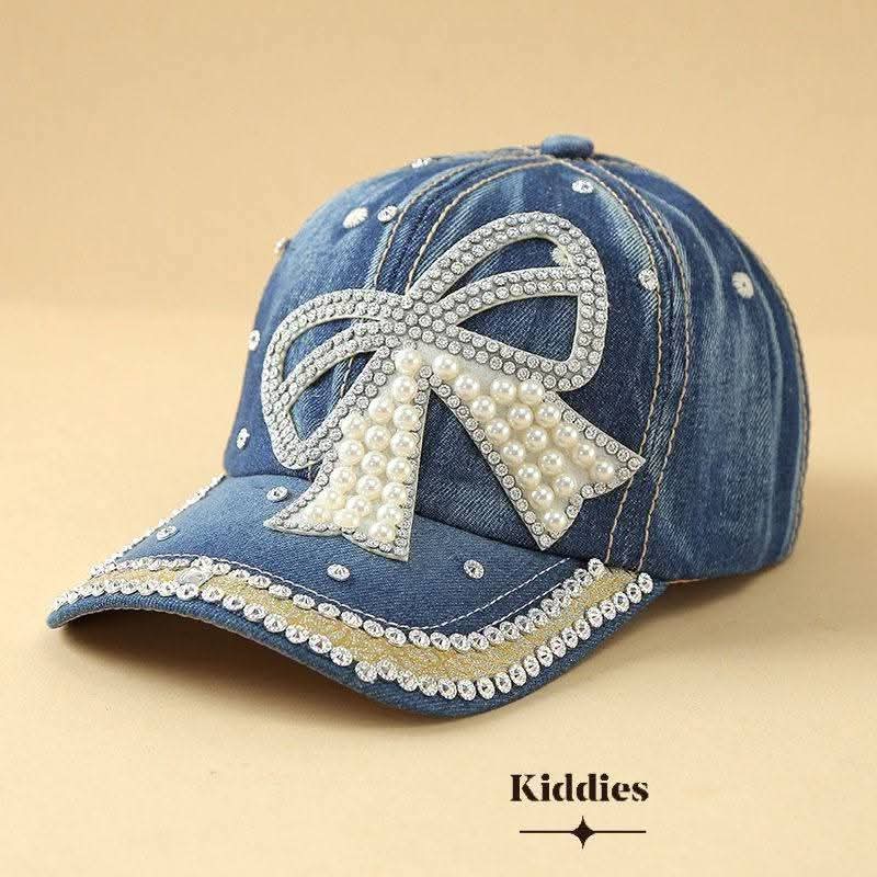 Denim luxury baseball cap