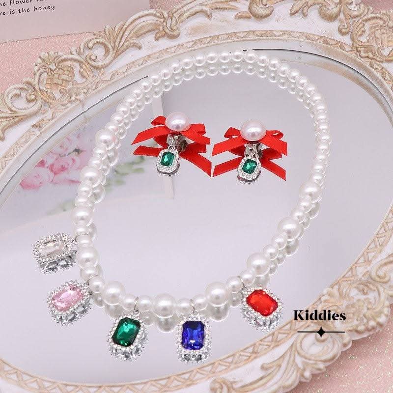 Stone jewelry set