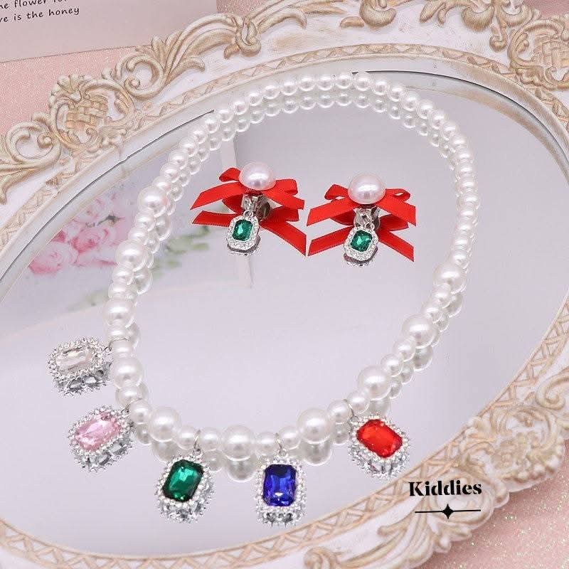 Stone jewelry set