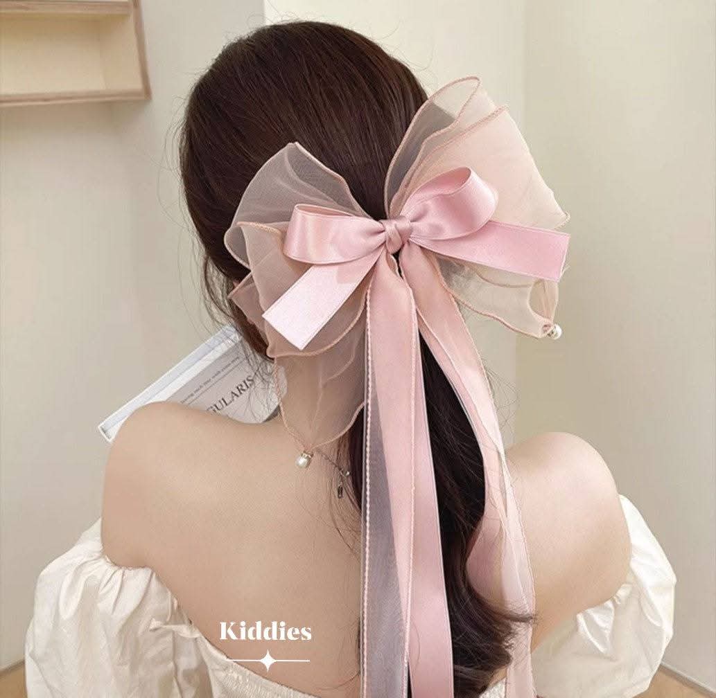 Fairy big bow clip