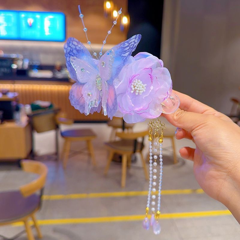Butterfly Flower Clip
