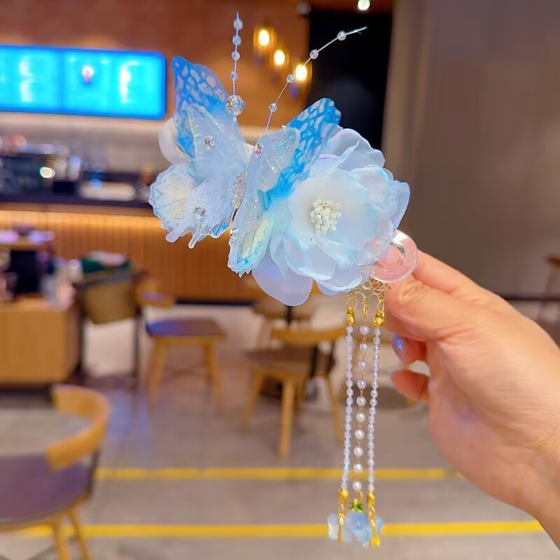 Butterfly Flower Clip