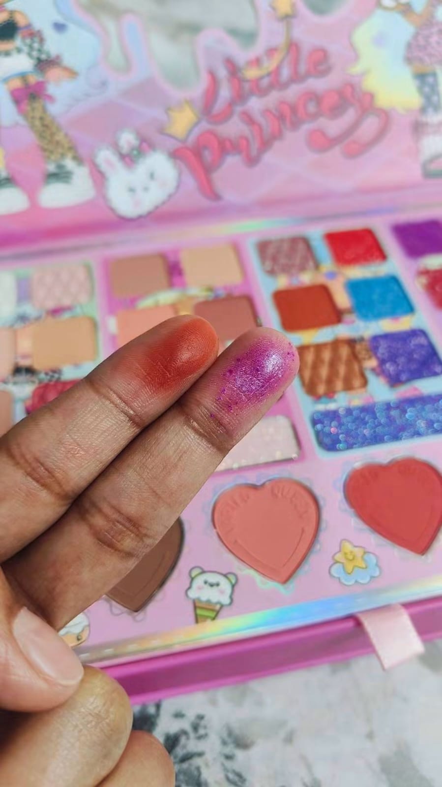 Double layer kids  makeup