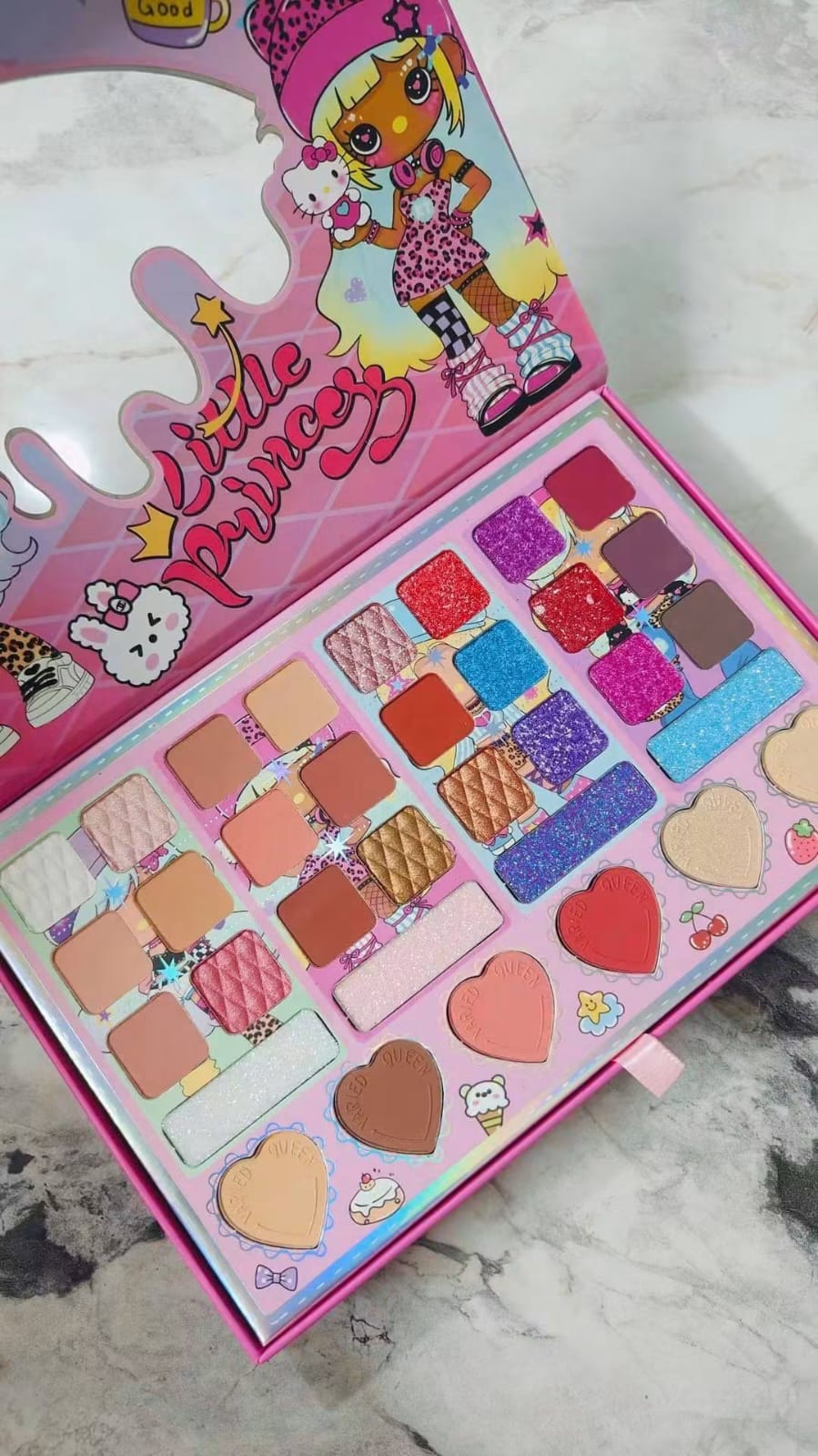 Double layer kids  makeup