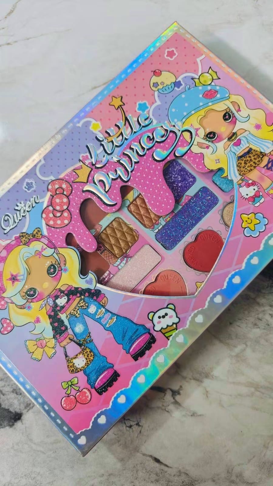 Double layer kids  makeup