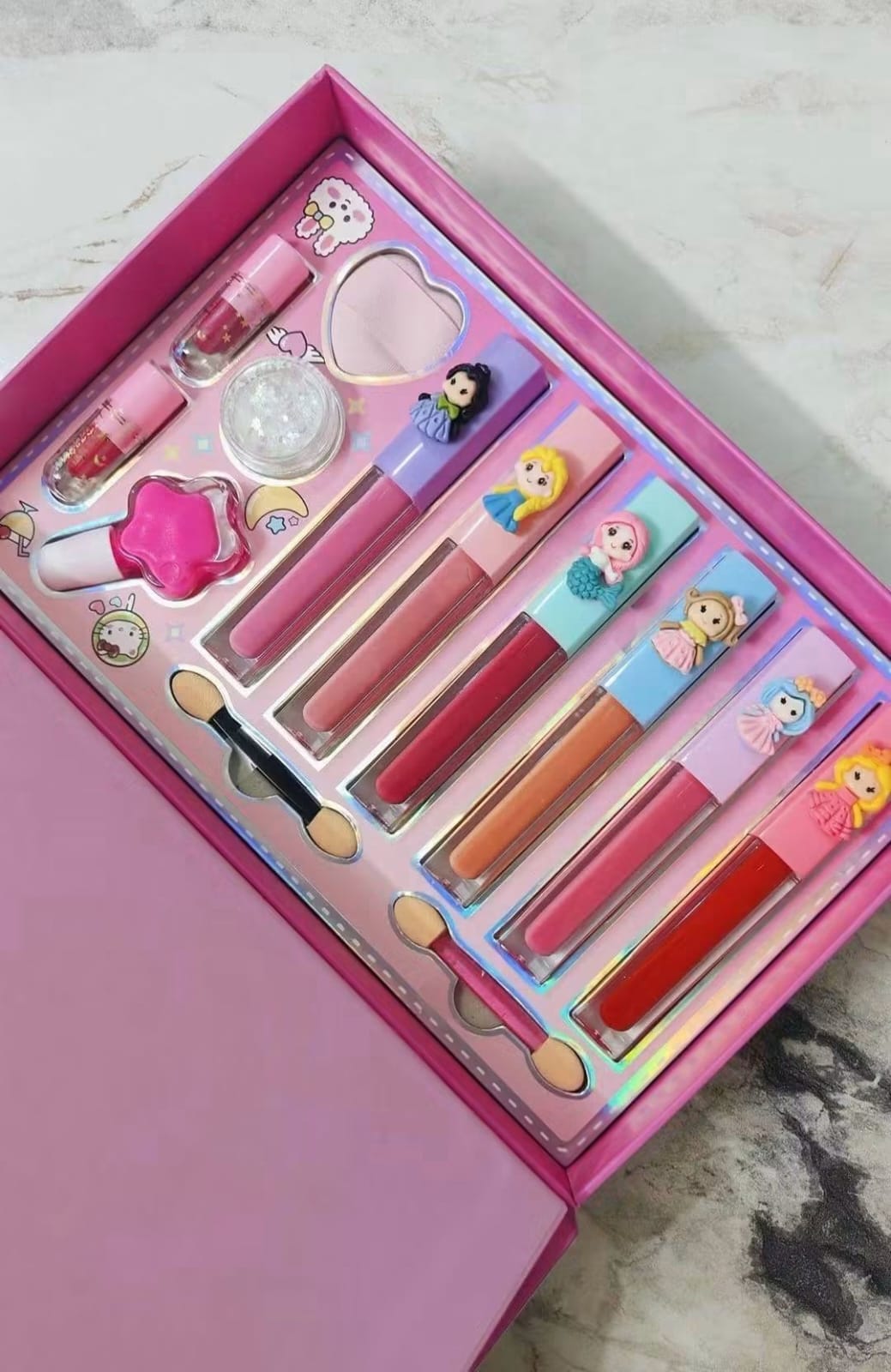Double layer kids  makeup