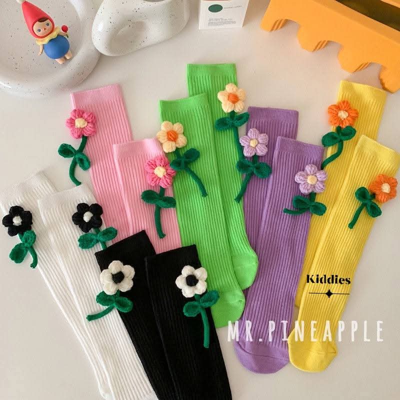 Flower -1 long socks